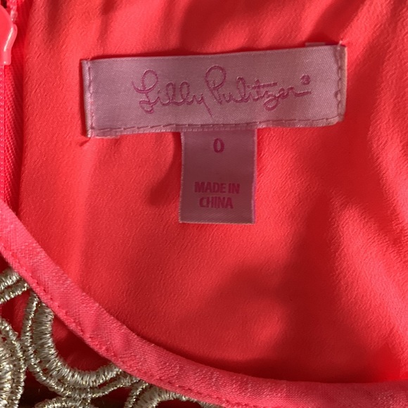 Lily Pulitzer dress size 0 - Picture 3 of 3
